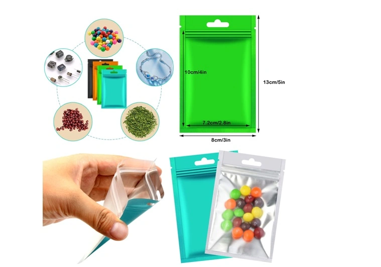 Custom Printed Compostable 300g Ziplock Packing Stand up Pouch Pet Animal Feed Bag Food Plastic Packaging Bag with Clear Window