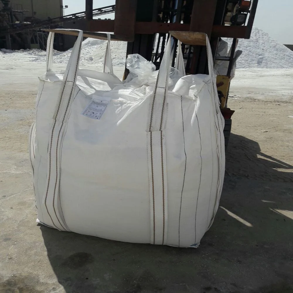 Construction Site Builder Bag FIBC Customized Option Cement Sand Ton Bag Bulk Factory Supply 4 Panels High Quality Type D Packaging Big Bag Hot Selling Bags