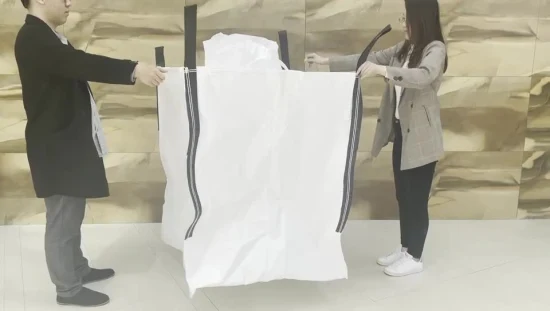 Китайский завод-поставщик FIBC PP тканый мешок для больших тонн/гигантский мешок для упаковки камня, рыбной муки, сахара, цемента, продуктов питания